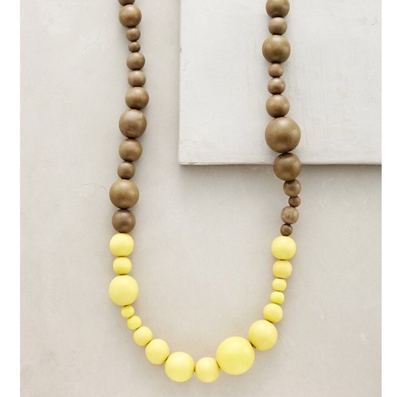 Anthropologie Jewelry - Dipped Neon Necklace by Elk for Anthropologie